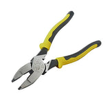 Klein Tools - Alicates de corte lateral J213-9NECR Journeyman™, NE de alto apalancamiento, troquel de crimpado