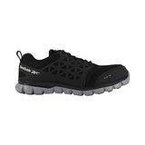 Reebok Sublite Cushion - Zapato de trabajo deportivo para hombre industrial y de construcción, Negro, 10 Wide