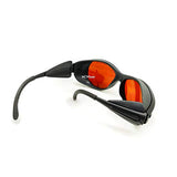 MCWlaser Gafas protectoras de seguridad láser Gafas 190-540 y 900-1700nm Típico para 355nm 405nm 445nm 473nm 532nm 980nm 1064nm 1320nm 1470nm 1550nm Tipo de absorción EP-1A Estilo 2