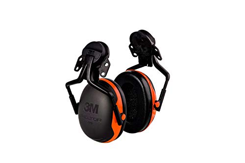 3M PELTOR X1P5E-OR Electrically Insulated Earmuffs, Forestry Orange, Pack of 1