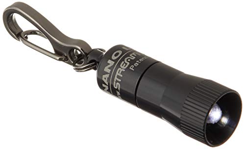 Streamlight 73001 Nano Light Miniature Keychain LED Flashlight, Black