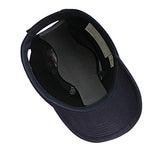 Paquete de 6 gorras de béisbol azul Lucent Path - Gorras de protección para la cabeza de sombrero duro de seguridad ligeras