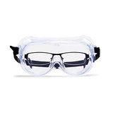 2-pc Gafas De Protección De Seguridad,polvo Gafas Splash Respirable Gafas Selladas Para Ojos Envolventes Anti-niebla Transparente