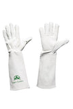 Legacy Gardens - Guantes de jardinería de piel para mujeres y hombres, a prueba de torceduras y cortes, ideales para trabajos de jardinería de Thorny Bushes, cactus, poda de rosas y paisajismo, Extra Grande