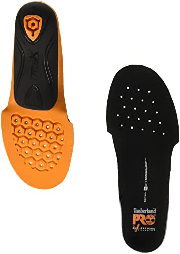 Timberland PRO - Plantilla antifatiga con tecnología Fcx, Anaranjado/Negro, L Medium US