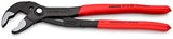 Knipex 87 01 300 SB Cobra Tenaza para Bombas de Agua Hightech Recubiertos de Plástico Antideslizante, 300 mm, color gris