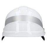 Casco de Seguridad Casco de Seguridad con Absorción de Impactos Protección de Casco Ajustable Casco de Seguridad Estilo Gorra Americana con Rayas Reflectantes Equipo de Protección de Construcción