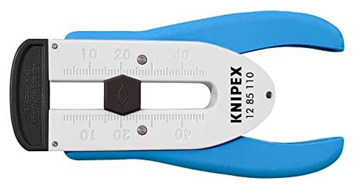 KNIPEX Tools 12 85 110 SBA Herramienta de pelado para cable de fibra óptica, 4-1/4 pulgadas