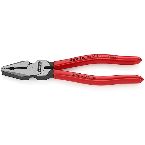 KNIPEX - 02 01 200 Tools - Alicates combinados de alto apalancamiento (201200)