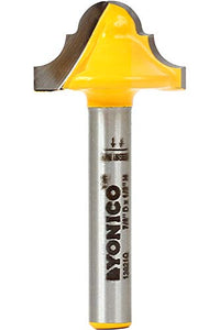 Yonico 13021q Yonico 13021q 3/16" Radius Double Roman Ogee Groove Router Bit 1/4" Shank