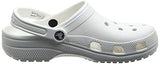 Crocs Classic Clog Ad, Zapatos Unisex Adulto, Blanco (White), 24.5-25CM