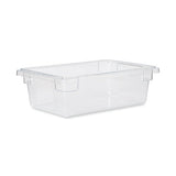 Rubbermaid Commercial Products FG330900CLR 3-1/2-Gallon Food/Tote Box