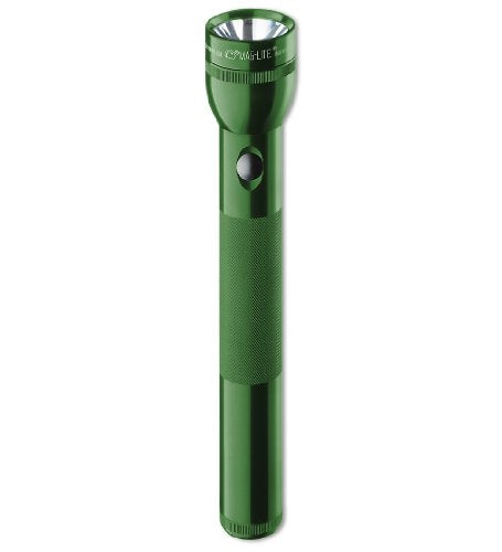 MAGLITE 3 Cell D Maglite Green Heavy Duty Flashlight Model S3D396