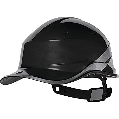 Venitex Delta Plus Diamond V - Casco de seguridad para béisbol, color negro