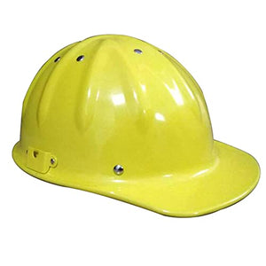 LINGOSHUN Cascos de Seguridad Industrial Rígido de Aluminio,Circunferencia de la Cabeza Ajustable Ligero Y Cómodo Casco de Protección/Yellow / 1 PCS