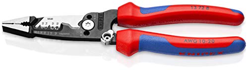 KNIPEX Tools 13 72 8 Pelacables forjados, 8 pulgadas