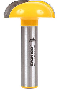 Yonico 13075 Yonico 13075 1-1/2" Cove Faux Panel CNC Cabinet Door Raised Panel Router Bit 1/2" Shank