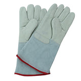 AMLESO Guantes criogénicos Almacenamiento en frío Nitrógeno Resistente a bajas temperaturas, usable, 36cm