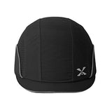 Gorra de béisbol de seguridad, ligera, de seguridad, protección de la cabeza, gorra transpirable (M18109H-negro-microala)