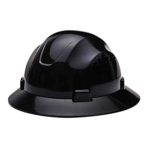 WXJ Aumente El Diseño de Ventilación del Casco Estándar ANSI del Casco de ala Grande de 40 Mm En Ambos Lados Material de FRP Absorción de Impactos de 4 Puntos Obras de Construcción de Moda