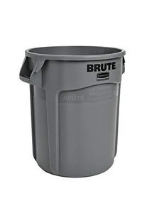 Contenedor de basura BRUTE Gris 38 Lts Rubbermaid Commercial