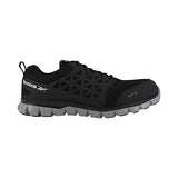 Reebok Sublite Cushion - Zapato de trabajo deportivo para hombre industrial y de construcción, Negro, 10 Wide