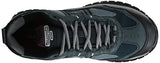 Skechers, Zapatos para trabajo antideslizantes, Soft Stride Grinnel 77013EW, Azul/Gris, 28 Horma Extra Ancha