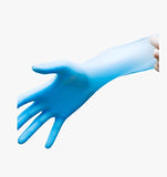 MEDCARE | GUANTES MEDCARE NITRA FORCE (TALLA (L)) | Guante Medico, Guante de Examinación, Guante de Nitrilo | Guante libre de Polvo | Guante Resistente al Polvo | Guante Ambidiestro.