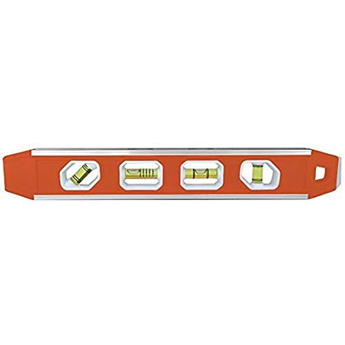 Johnson Level & Tool 1421-1200 Magnetic Aluminum Reinforced Torpedo Level, 12