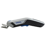 Dremel HSSC-01 Tijeras eléctricas inalámbricas recargables USB de 4 V con dos accesorios de cuchilla, cable USB y bloque de alimentación, ideal para cortar tela, cartón y material de papel