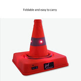 straight fire Los Conos de tráfico Pop-up Reflectante Cono de la Seguridad del tráfico con la luz del LED for la Noche de Emergencia en Carretera Trabajo y Protección