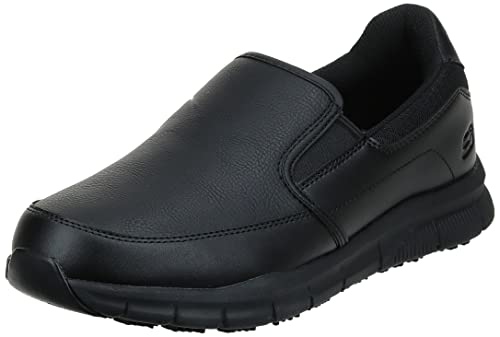 Skechers 77157 Calzado de protección para Hombre, Color Negro, 25.5 MX