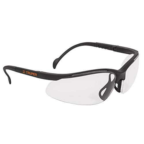 Truper LEDE-ST, Lentes de seguridad, mica transparente, Vision