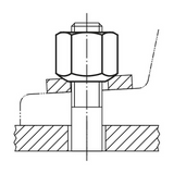 Tuerca Hexagonal Alta