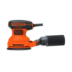 BLACK+DECKER Lijadora Órbital de 5 Pulgadas BDERO100-B3