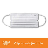 3M Nexcare Mascarilla Desechable Uso Diario, 50 Piezas