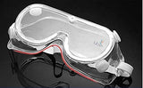 LUBIE 2 Piezas Lentes de Seguridad Antiempañantes Goggles Proteccion 180 Grados Protección Facial Careta (2) Piezas