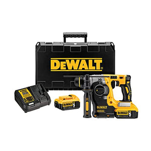 DEWALT Rotomartillo SDS Plus 20V MAX* FLEXVOLT con Motor Brushless sin Escobillas 5.0Ah Bateria y Cargador incluido DCH273P2