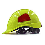 FEI JI Cascos rígidos - Construcción ABS Gorra de ventilación anticolisión Seguro de Trabajo Casco de Electricista - Casco ventilado Keep Cool, Totalmente Ajustable, Estilo Gorra - Casco de ingenier