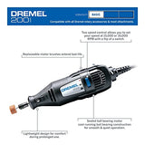 Dremel 200-1/21 Mini kit de herramientas rotativas de dos velocidades con 21 accesorios: taladro de hobby, herramienta de tallado para carpintería, grabador de vidrio, lijadora de pluma pequeña, afilador de herramientas de jardín, taladro de manualidades