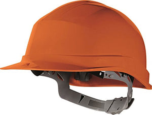 Delta Plus Zircon1 Casco de seguridad para hombre, naranja/fiesta de bloques, Talla única