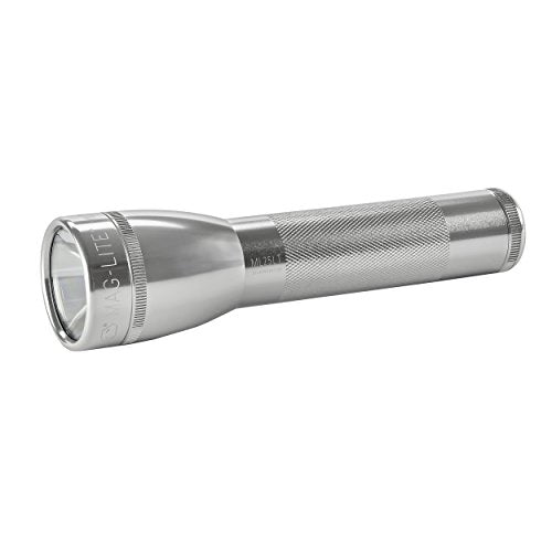 MagLite 2C Cell Flash Light Plata