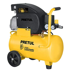 Pretul COMP-20LP, Compresor horizontal, 20 L, 2-1/2 HP (potencia máxima), 127 V