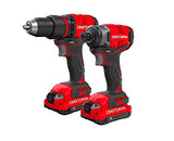 Craftsman V20* - Kit combinado de taladro inalámbrico, 2 herramientas (CMCK210C2)