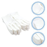 iplusmile 10 Pares de Guantes de Protección de Seguridad de Algodón Guantes de Joyería de Monedas Guantes de Trabajo Mitts Savers de Mano para Cocinar Jardinería