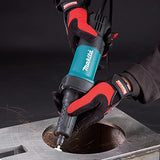 Makita GD0600 - Amoladora de troqueles con interruptor de paleta de 1/4 pulgadas, con interruptor CA/CC, color azul