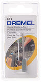 Dremel 461 Punta de Caucho 1/4 Pulgadas para Metales Ferrosos