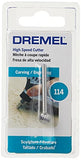 Dremel 114 Fresa de Alta Velocidad 5/16 Pulgadas