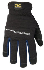 CLC Custom Leathercraft L123X Workright Guantes de trabajo con agarre flexible para invierno, extra grandes