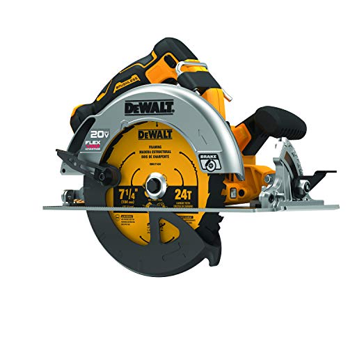 DEWALT FLEXVOLT ADVANTAGE 20 V MAX Sierra circular, 18.4 cm, sin cable, solo herramienta (DCS573B)